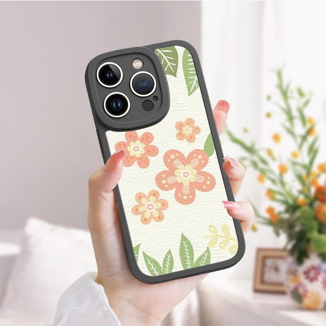 Proteja su iPhone con una elegante y flexible funda de goma de TPU con un patrón de dibujos animados