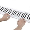 thumbnail image 3 of Waterproof Portable Flexible 88 Key Electronic Piano Keyboard Practice Card, 3 of 5