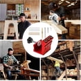 thumbnail image 3 of Pocket hole jig system Angle locator for carpentry work Adjustable compact saw drill guide for woodworking and faux furniture making, 3 of 5