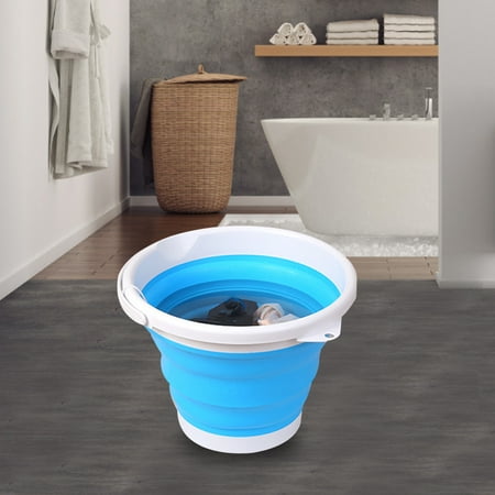 3-in-1 Portable Mini Turbo Washing Machine with Foldable Tub USB