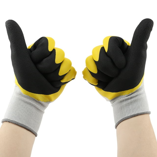 Guantes, Los Guantes de Jardinería lo Mantienen Seco Algodón de Algodón Agrícola Horticultur para la Limpieza del Jardín de Mantenimiento