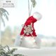 thumbnail image 1 of Colgante de Navidad de Año Nuevo, guantes de viruta de madera de felpa, sombrero de Papá Noel, adornos de árbol esponjosos, colgantes, regalo de vestidor de ventana, 1 of 4