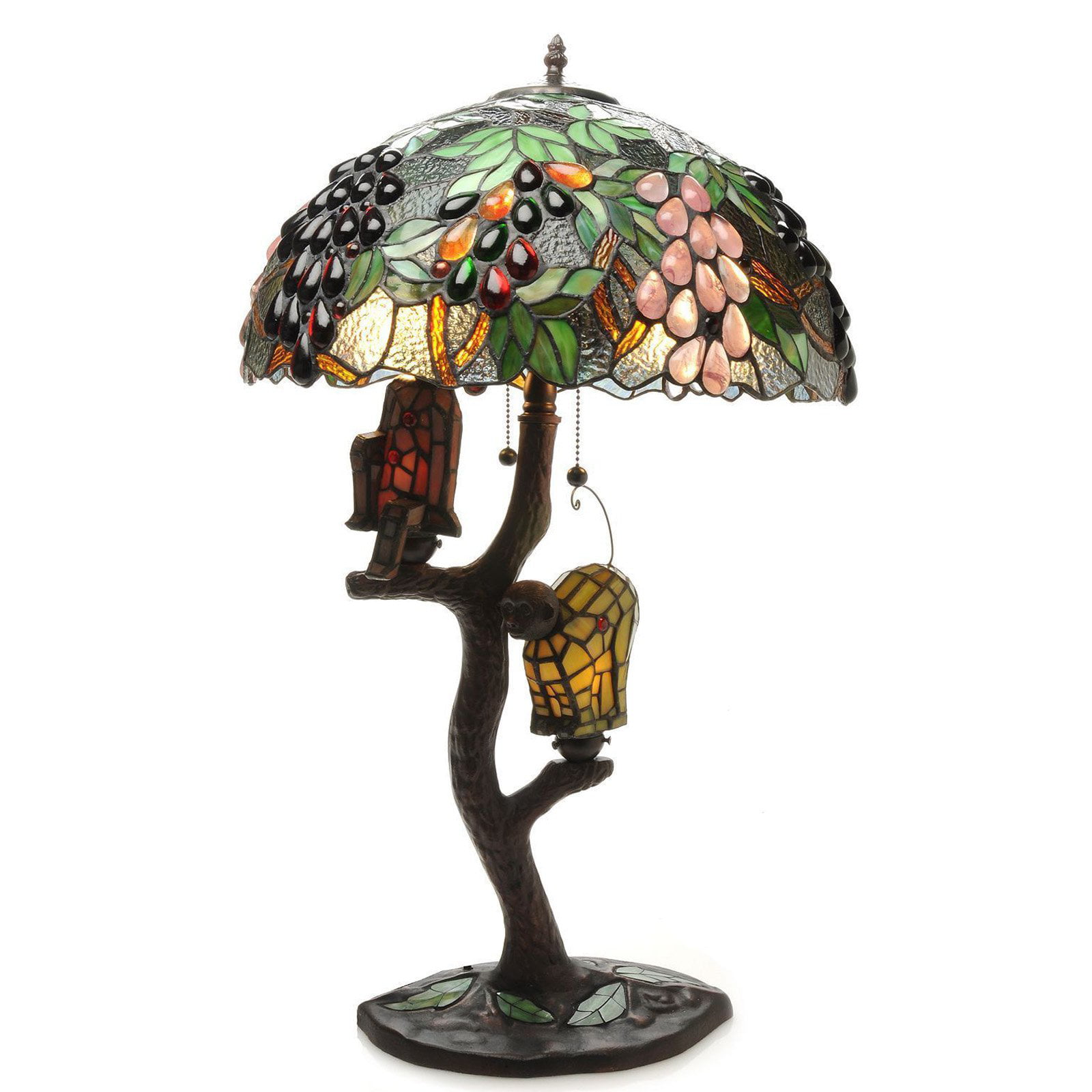 4-light Nature-inspired Table Lamp