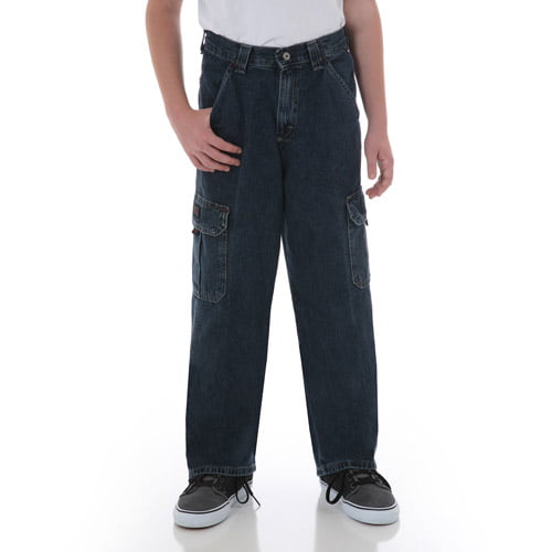 Wrangler - Boys' Classic Cargo Jeans - Walmart.com - Walmart.com