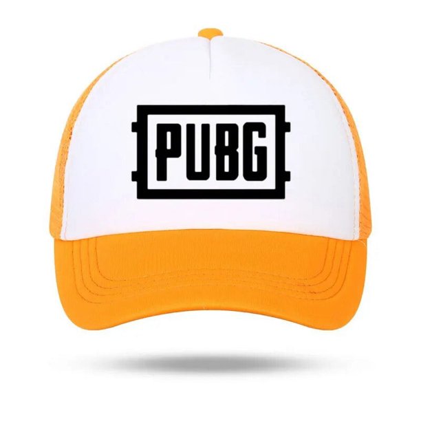 Gorra de béisbol con estampado de PUBG para hombre y mujer, sombrero con visera de malla, ajustable, Unisex