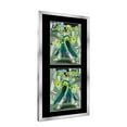 thumbnail image 2 of Silver Comic Book Frame with Black Mat - 2 Openingss to Display 3 6.875"x10.5" Current Era Comic, 2 of 5