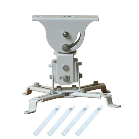 Videosecu Projector Mount Fits Flat Vaulted Ceiling For Lcd Dlp