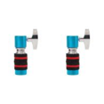 thumbnail image 1 of Embrague de platillos Jazz Drum Hi-Hat almohadilla de fieltro suave estante separador azul, 1 of 5