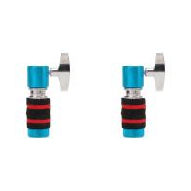 Embrague de platillos Jazz Drum Hi-Hat almohadilla de fieltro suave estante separador azul