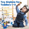 thumbnail image 2 of Airplane Toy PLAY, juguete de avión para niños de más de 2 años con figuras, 2 of 7