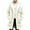 Beige, variant on Mens Santa Coat Casual Christmas Cardigan Unisex Open Front Hooded No Zip Cozy Winter Printed Edge Warm Comfort Outerwear