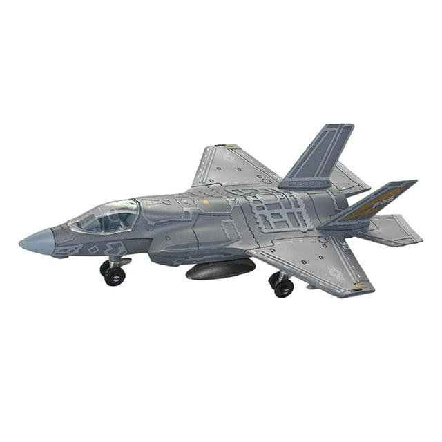 Wweixi Fighter Plane Model Self Assembly Educational Diecast Fighter Aircraft Toy Plane Model Fun Activity Or Family Style E