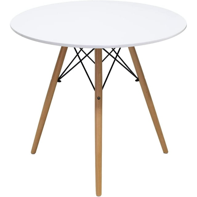Mesa Eames Comedor Melamina Circular Blanco Mundo In MUNDO IN MESA OSLO