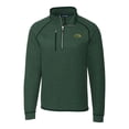 thumbnail image 2 of Men's Cutter & Buck Heather Green NDSU Bison Mainsail Raglan Half-Zip Jacket, 2 of 3
