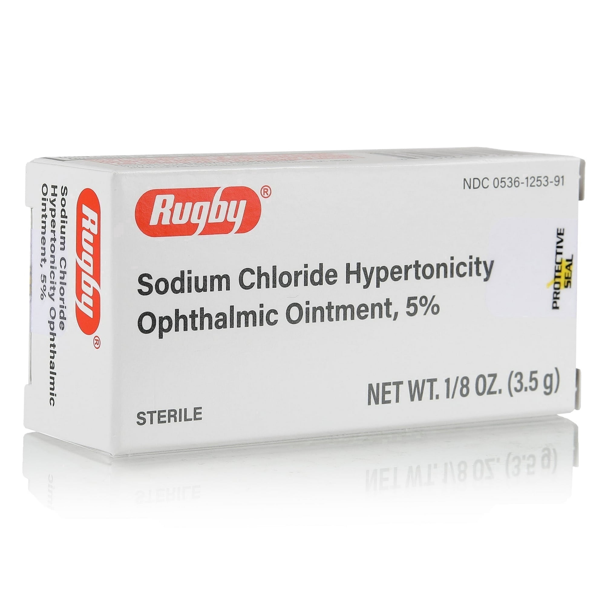 Rugby Sodium Chloride 5% Ophthalmic Eye Gel, 3.5g, - 1PK