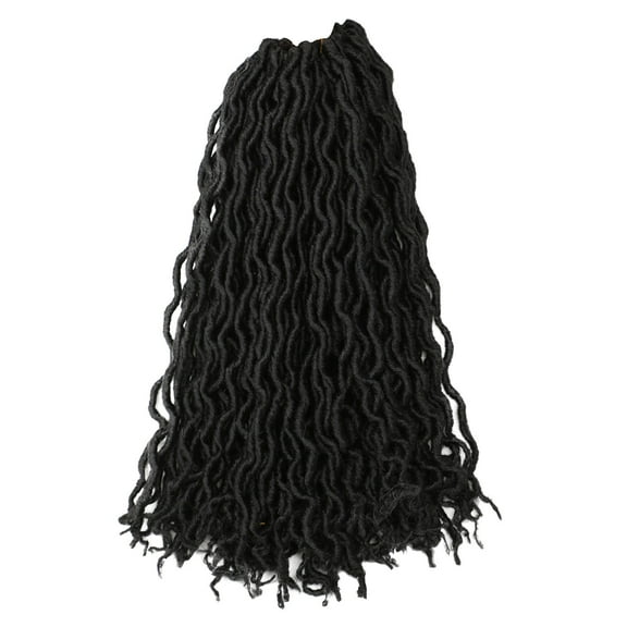 Beauty Clearance Under $15 Chemical Fiber Crocheted Wigs Braids Extended Hair Extensions Dirty Braids Multicolor