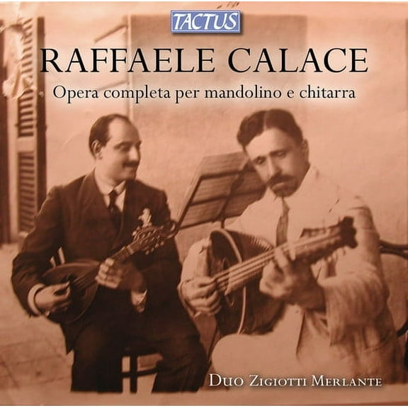 Calace / Merlante / Zigiottti - Comp Works for Mandoline & Guitar - Music & Performance - CD
