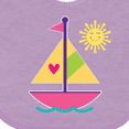 thumbnail image 4 of Inktastic Sailboat Girls Sailing Girls Baby Bib, 4 of 4
