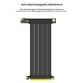 thumbnail image 4 of for PCI-E 4.0 X16 Riser Cable Video Card25/30cm Extension Shielded 90°Mounting, 4 of 9