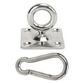 thumbnail image 1 of Ceiling Wall Mount Hanging Hardware, Suspended Ceiling Wall Mount Hooks High Strength Strong Stainless Steel Portable  For Swing, 1 of 8