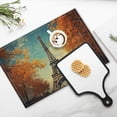 thumbnail image 4 of BaHomeck placemats Set of 4 Eiffel Tower In Autumn With Sunny Day Cotton Linen rectangle Placemats for Kitchen Dining Table Indoor,Outdoor,18*12inch, 4 of 4