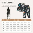 thumbnail image 4 of Kdxio Space Women's Pajama Sets Long Sleeve Button Down Sleepwear Nightwear Soft Pjs Lounge Sets-X-Large, 4 of 7
