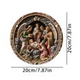 thumbnail image 3 of Scene Ornaments Christmas Hanging for Trees Christmas Hanging Ornament Keepsake The Birth of for Family Friends And, 3 of 6