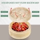 thumbnail image 5 of ColoMX 1 Set de vapor de bambú Cesta de utensilios de cocina Dim Sum Barming Food Steamer con tapa, 5 of 8