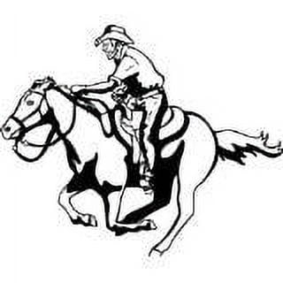 Do It Yourself Wall Decal Sticker Cowboy Living Room 20×20