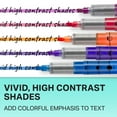 thumbnail image 4 of Sharpie Liquid Highlighter, Chisel Tip Highlighters, Assorted Colors, 5 Count, 4 of 5