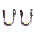 thumbnail image 1 of 2X Cable de Extensión SAE para Cargadores de Baterías Inteligentes  Genius, Cable con Conector SAE de Alta Resistencia de 14 AWG, Enchufe Impermeable con Fusible de 20 A, 1 of 1