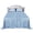 Blue Daisy, variant on Lirex Satin Sheet Set Twin, 3-Piece, 14" Deep Pocket, Soft Microfiber, Pink Rose Floral