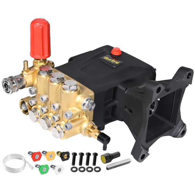 Bomba de lavado a presión TOOLCY Max 4200 PSI 4.2 GPM a gas