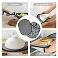 thumbnail image 7 of Naloa Cartoon Watermelon Silicone Pot Holders, Oven Mitts Heat Resistant Hot Pads, Non Slip Pot Holder for Kitchen Baking and Cooking 9.4 x 7.5 Inches, 7 of 7