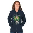 thumbnail image 3 of Betty Boop Mystical Fairy Wings Women Plus Size Zipper Hoodie Brisco Brands 2X, 3 of 5