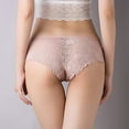 thumbnail image 3 of SDOTXA Womens Hipster Underwear Lace Cheeky Panties Cotton Ladies Underwear  4-Pack Size S-XL, 3 of 7