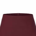 thumbnail image 4 of Women's Skirts with Built in Shorts Solid Color Zipper Side Slit Basic Versatile Stretchy Casual Business Maxi Skirt for Women Office Wear, 4 of 5