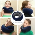 thumbnail image 2 of New Memory Foam Travel Pillow for Airplanes,Neck Pillow for Traveling,Neck Plus Travel Pillow,Neck Plus Travel Neck Pillow, 2 of 7