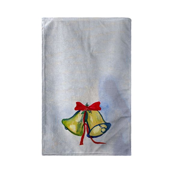 Betsy Drake Interiors Christmas Bells Beach Towel