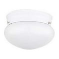 thumbnail image 3 of Sunset Lighting F3283 1 Light 60 Watt 8" Wide Flush Mount Ceiling Fixture - Bronze, 3 of 4