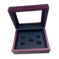 thumbnail image 2 of Vitrina para anillos de , organizador de anillos para colección, caja de almacenamiento, estuche de almacenamiento, soporte de exhibición de 5 hoyos, 2 of 8