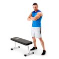 thumbnail image 2 of Marcy Flat Utility Flat Strength Training Home Gym Lifting Weight Bench, White, 2 of 5