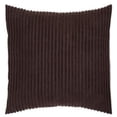 thumbnail image 1 of Better Trends SHASP2626CH Taie d'Oreiller en Coton Jullian, Chocolat - Taille Euro, 1 of 2