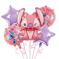 thumbnail image 4 of Disney-Juego de globos de aluminio para fiesta temática de Lilo & Stitch, decoración de fiesta de cumpleaños para niños y niñas, regalo de juguete, 4 of 4