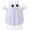 Funny Gestures, variant on Glow-in-the-Dark Mini Ghost Figurine for Halloween Desk and Shelf Decor