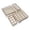 Beige, variant on AnuirheiH Underwear Drawer Organizer Set of 4,Foldable Sock Bra Underpants Organizer Drawer Divider,Washable Closet Cabinet Storage Boxes for Clothes,Stockings,Ties and Bras