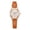 Orange, variant on Women’s Cat Dial Quartz Watch, Slim Faux Leather Strap, Whimsical Analog Wristwatch For Everyday Wear And Youthful Style