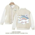 Sanrio Cinnamoroll Jacket Hello Kitty Kuromi Cotton Overcoat Child