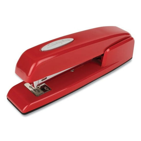 Swingline 747 Business Full Strip Desk Stapler, 30-Sheet Capacity, Rio Red, Each