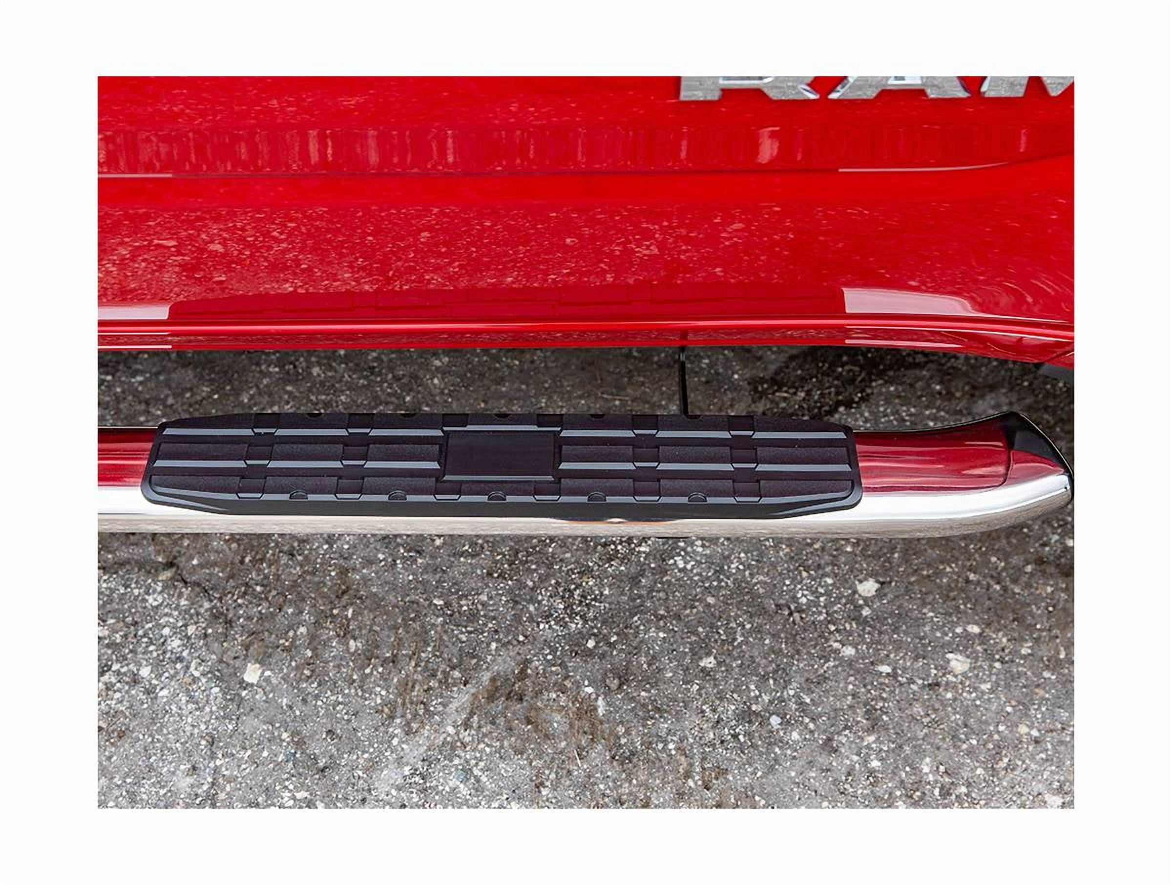 Ionic by RealTruck 4" Curved Stainless Nerf Bars Compatible with 1999-2016 Ford SuperDuty SuperCab
